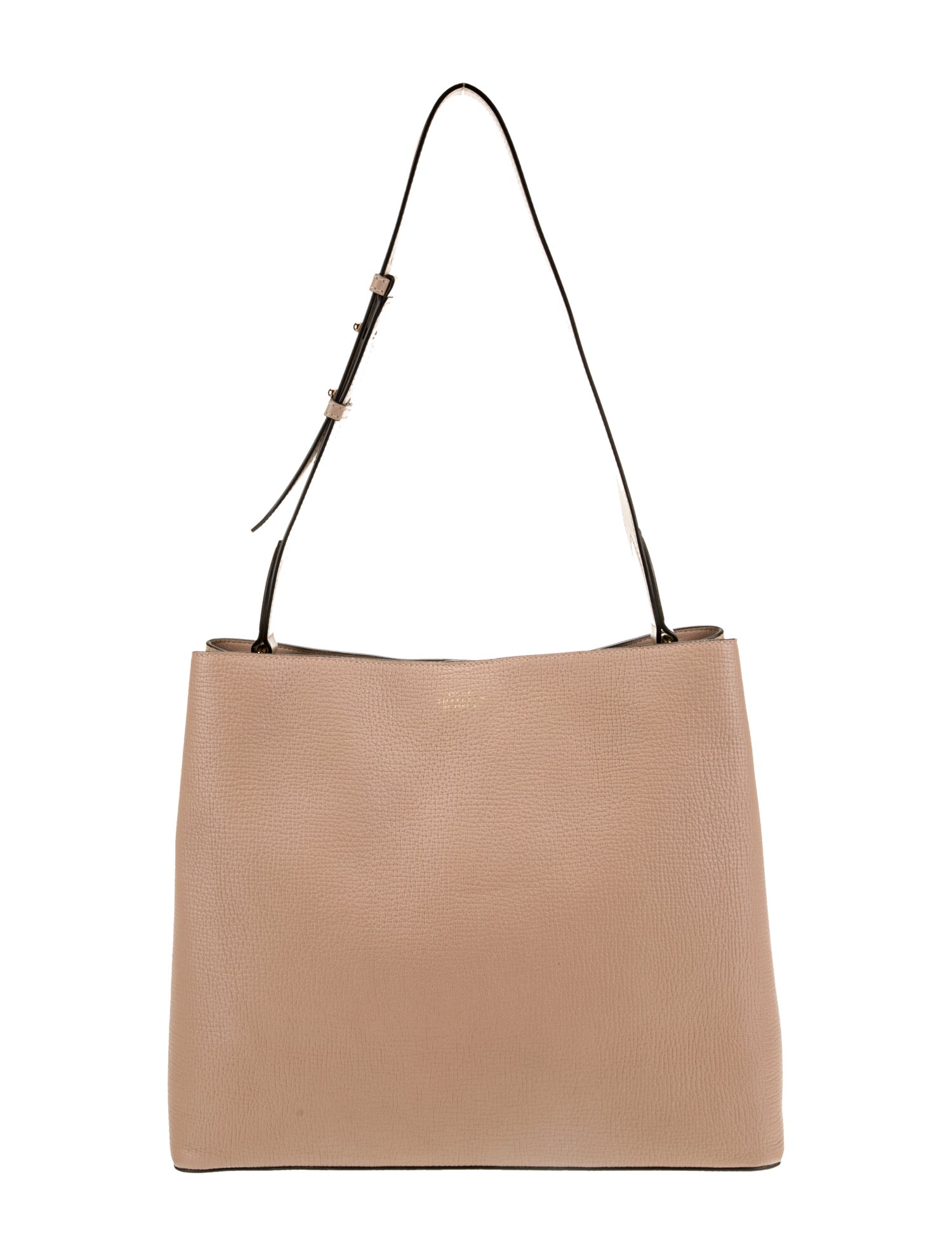 Smythson Leather Messenger Bag