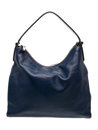 Smythson Leather Top Handle Bag