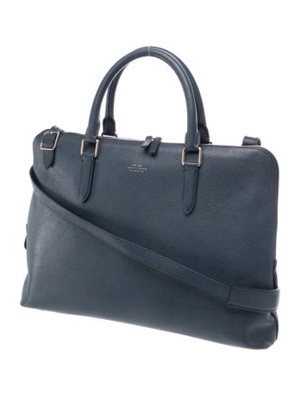 Smythson Leather Briefcase