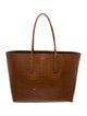 Smythson Embossed Leather Tote