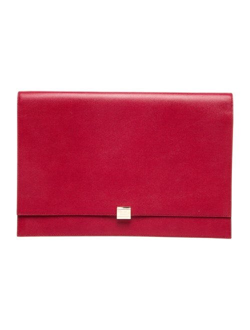 Smythson Leather Clutch