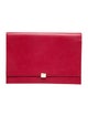 Smythson Leather Clutch