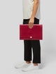 Smythson Leather Clutch