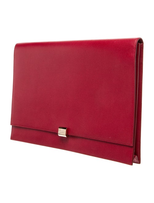 Smythson Leather Clutch