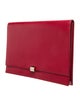 Smythson Leather Clutch