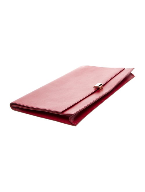 Smythson Leather Clutch
