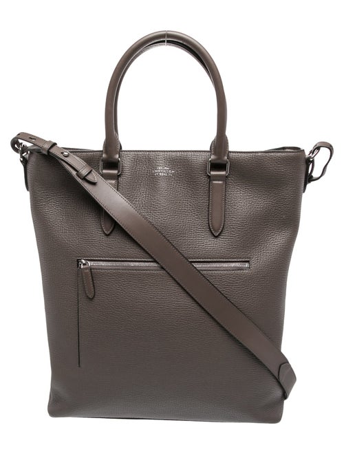 Smythson Leather Messenger Bag