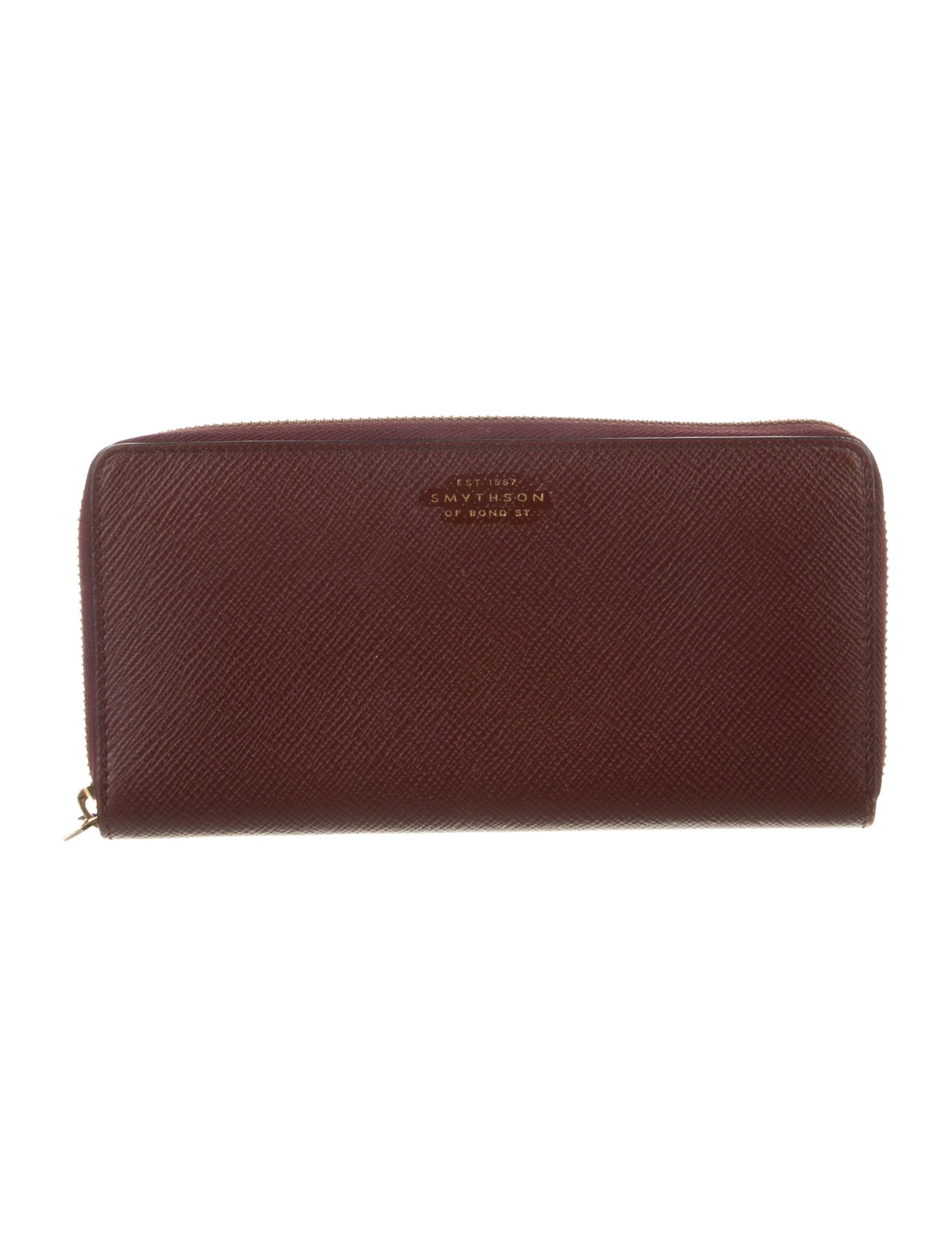 Smythson Leather Continental Wallet