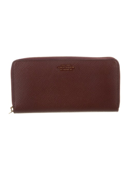 Smythson Leather Continental Wallet