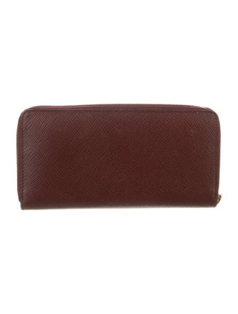 Smythson Leather Continental Wallet