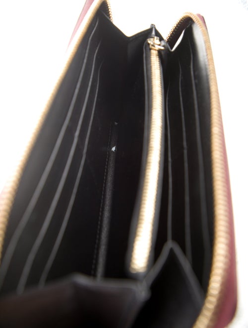 Smythson Leather Continental Wallet