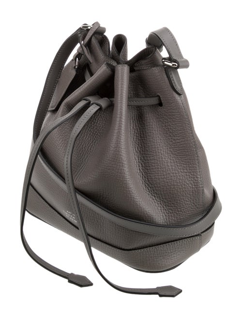 Smythson Leather Bucket Bag
