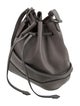 Smythson Leather Bucket Bag