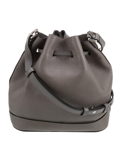 Smythson Leather Bucket Bag