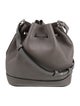 Smythson Leather Bucket Bag