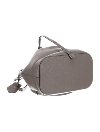 Smythson Leather Bucket Bag