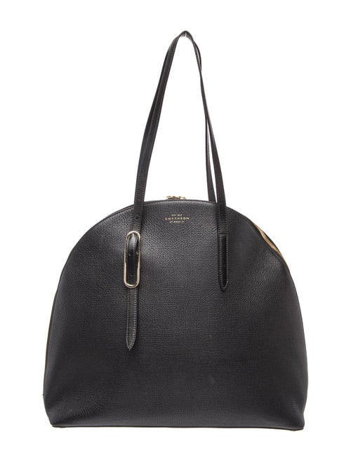 Smythson Leather Shoulder Bag