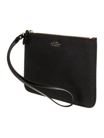 Smythson Leather Clutch