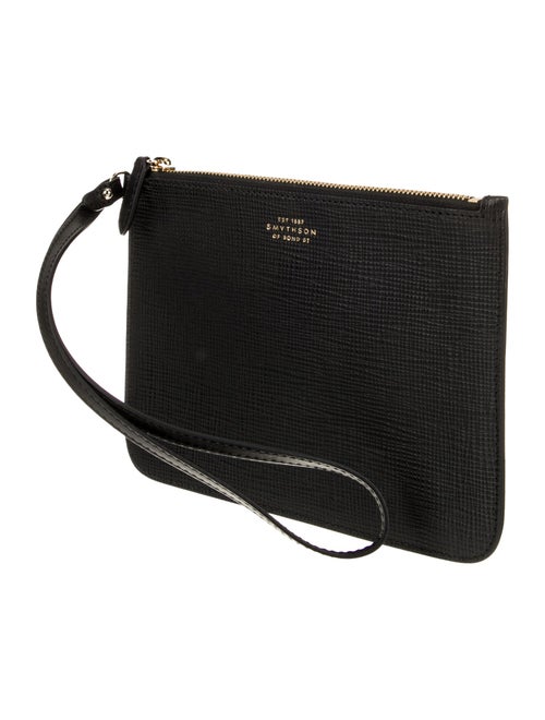 Smythson Leather Clutch