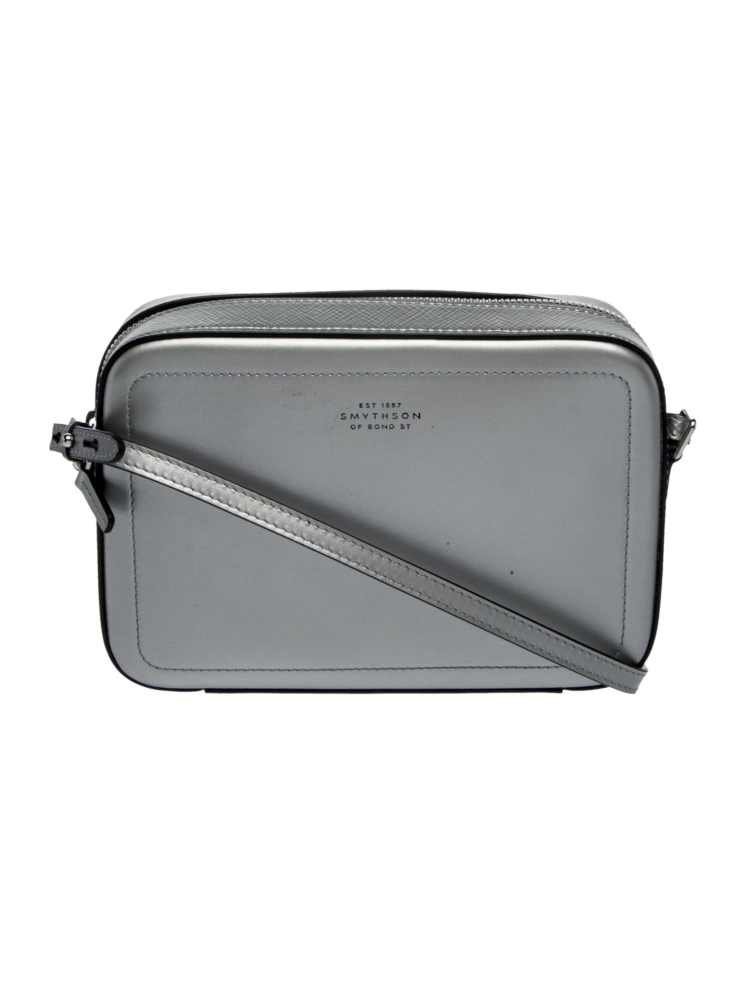 Smythson Leather Crossbody Bag