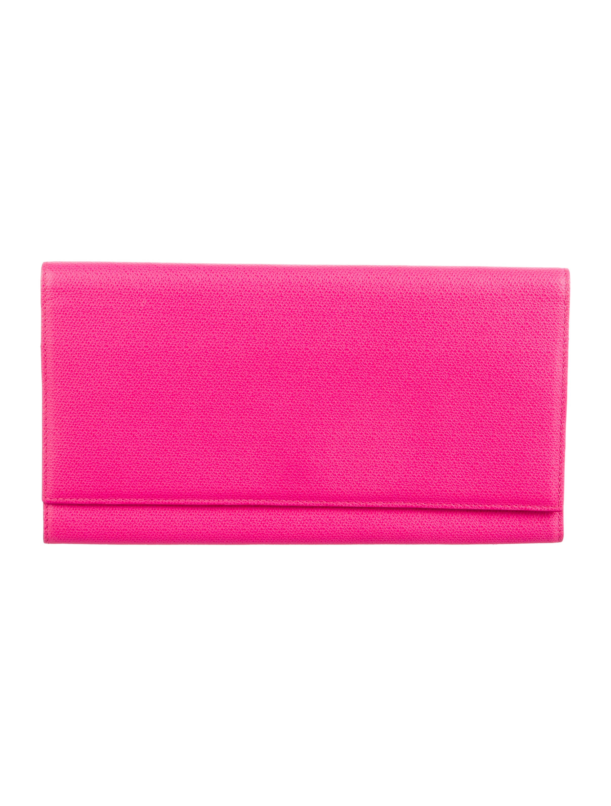 Smythson Leather Clutch