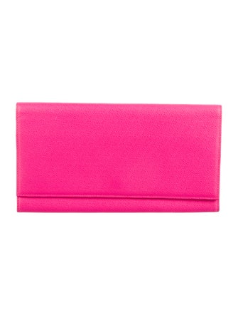 Smythson Leather Clutch