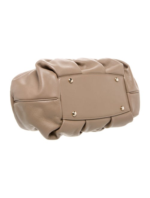 Smythson Leather Top Handle Bag