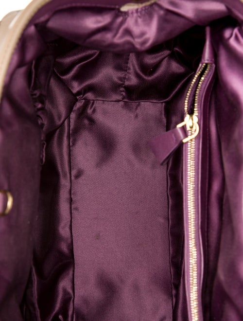 Smythson Leather Top Handle Bag