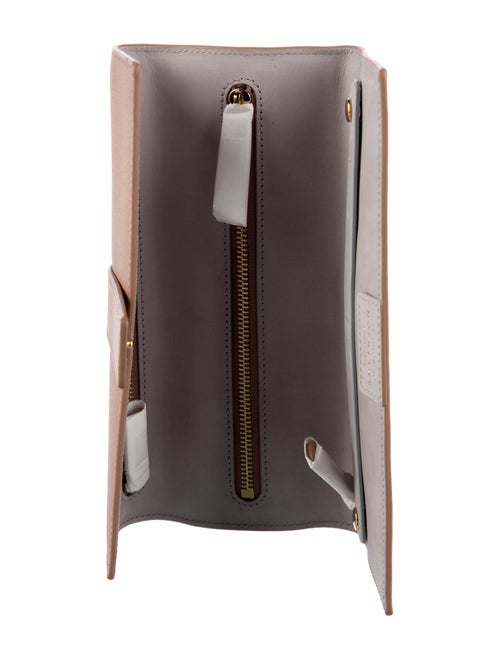 Smythson Leather Continental Wallet