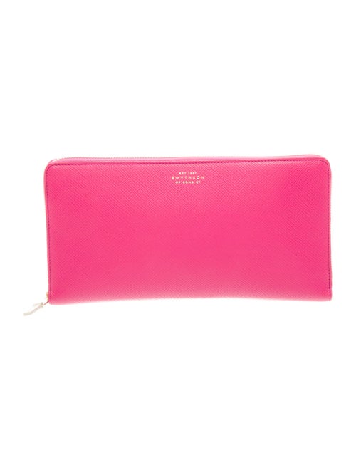 Smythson Leather Clutch