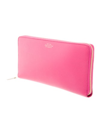 Smythson Leather Clutch