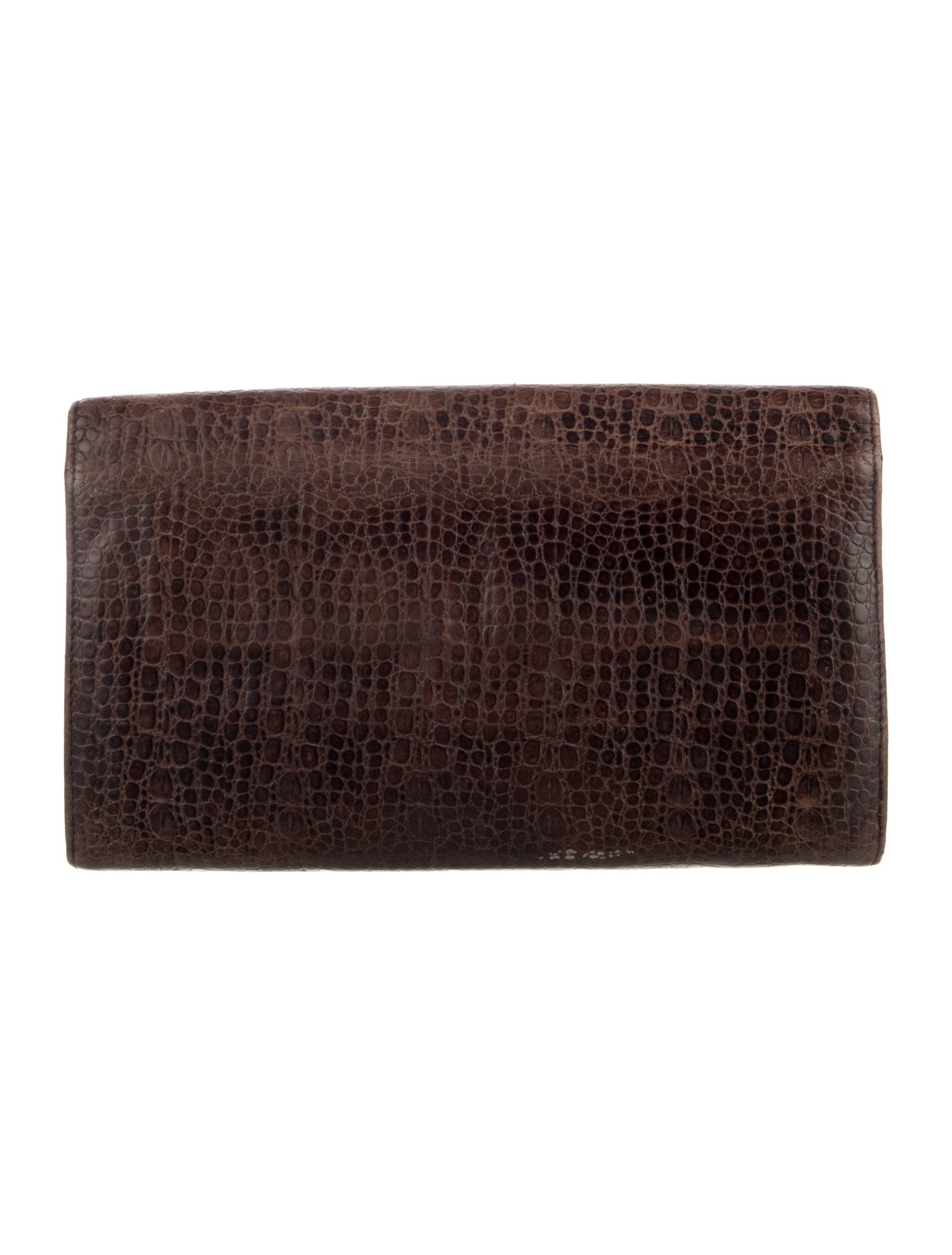 Smythson Embossed Leather Wallet