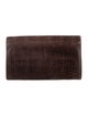 Smythson Embossed Leather Wallet