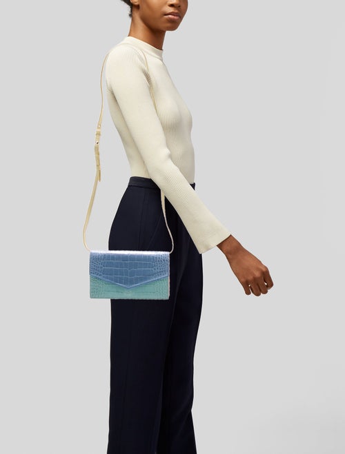 Smythson Leather Crossbody Bag