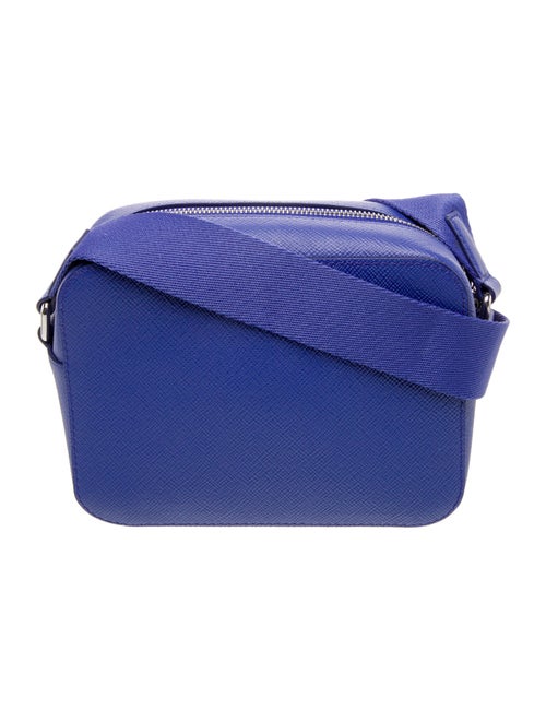 Smythson Leather Messenger Bag