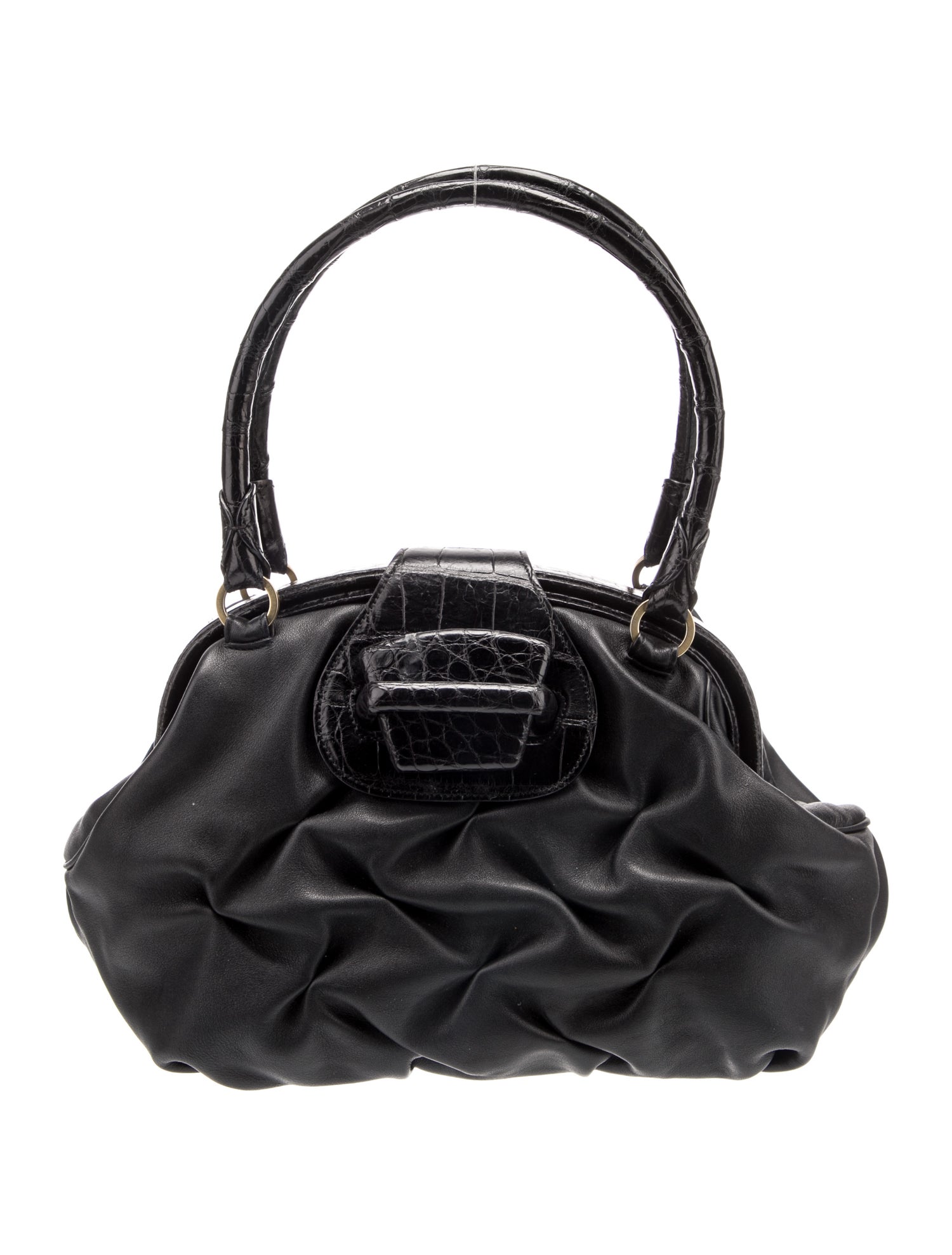 Smythson Leather Shoulder Bag