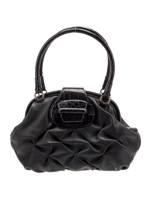 Smythson Leather Shoulder Bag