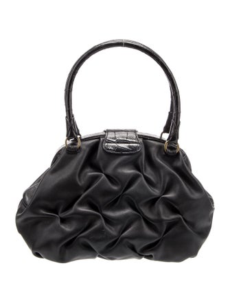 Smythson Leather Shoulder Bag