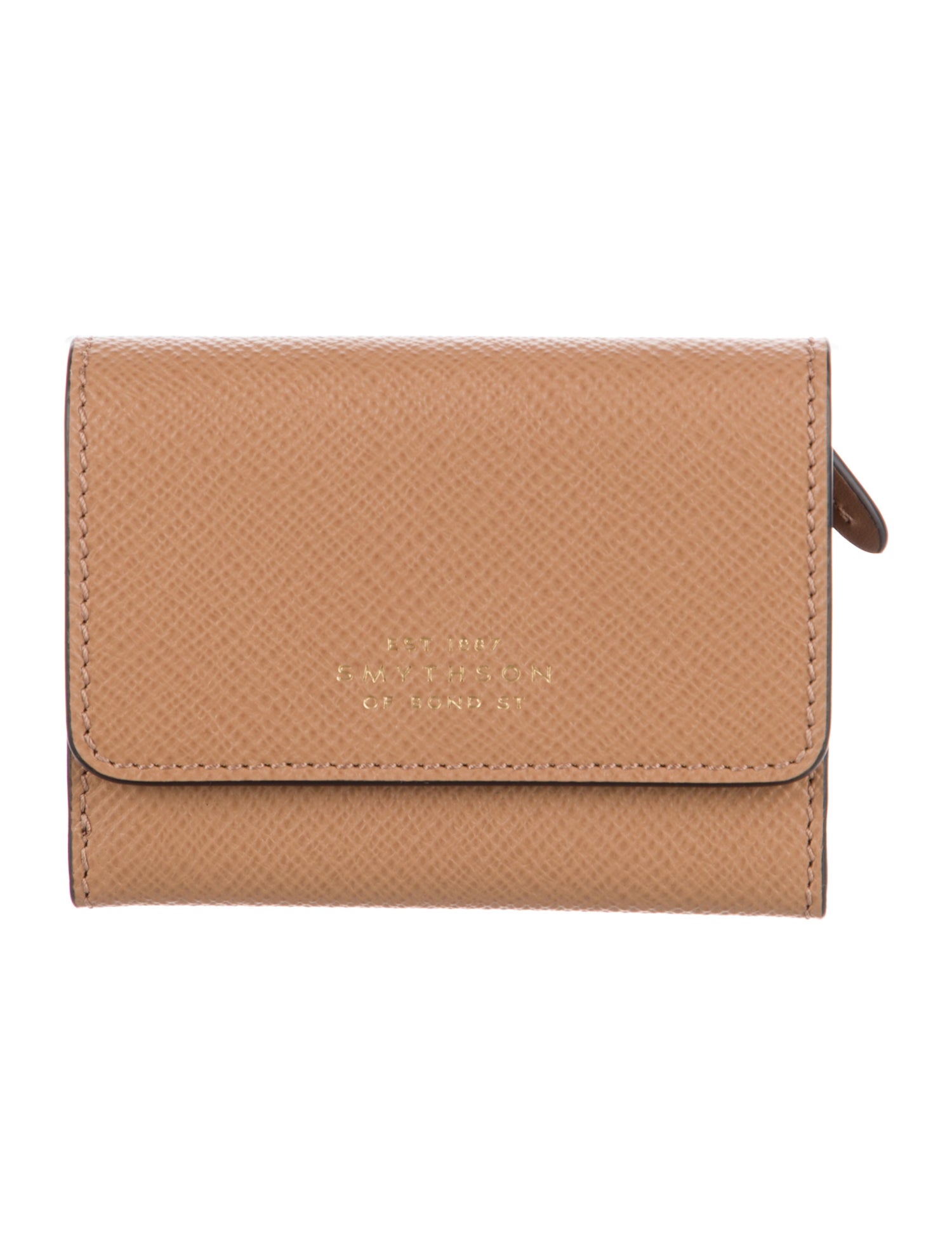 Smythson Leather Trifold Wallet