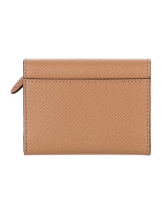 Smythson Leather Trifold Wallet