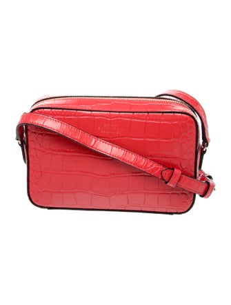 Smythson Leather Crossbody Bag