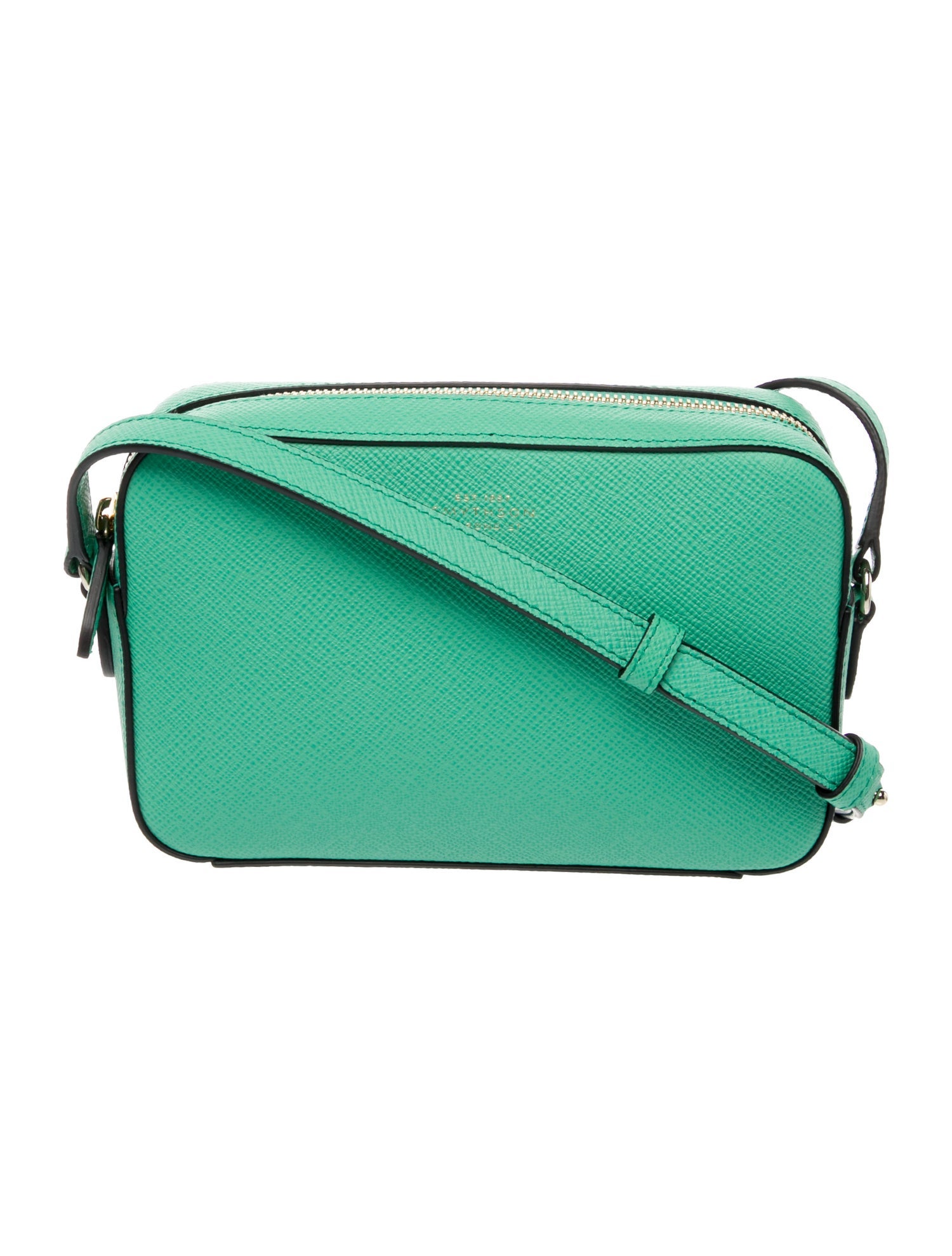 Smythson Leather Crossbody Bag