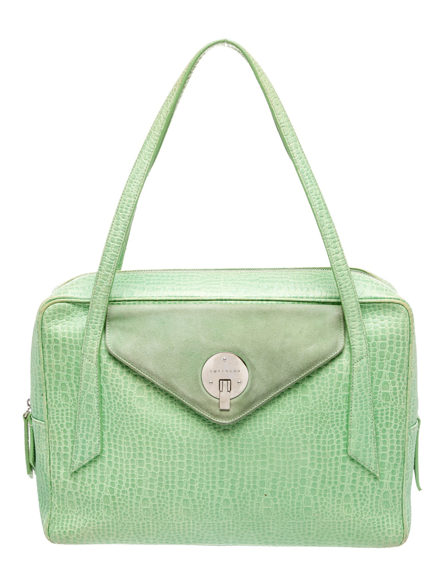 Smythson Leather Shoulder Bag Vintage