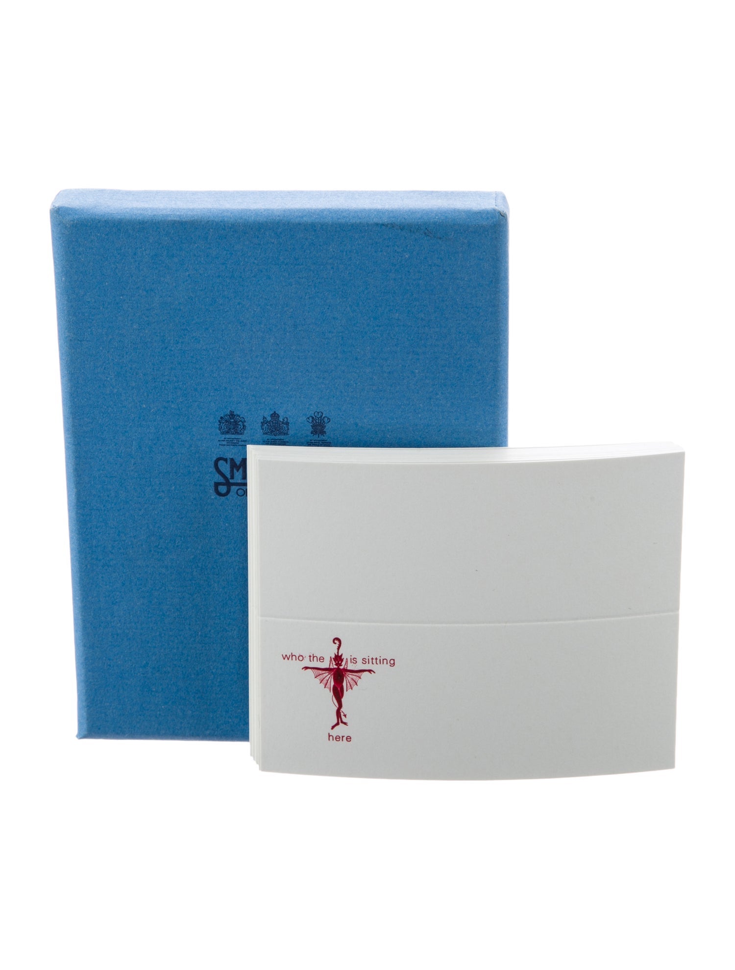 Smythson 17-Piece Tented Place Cards