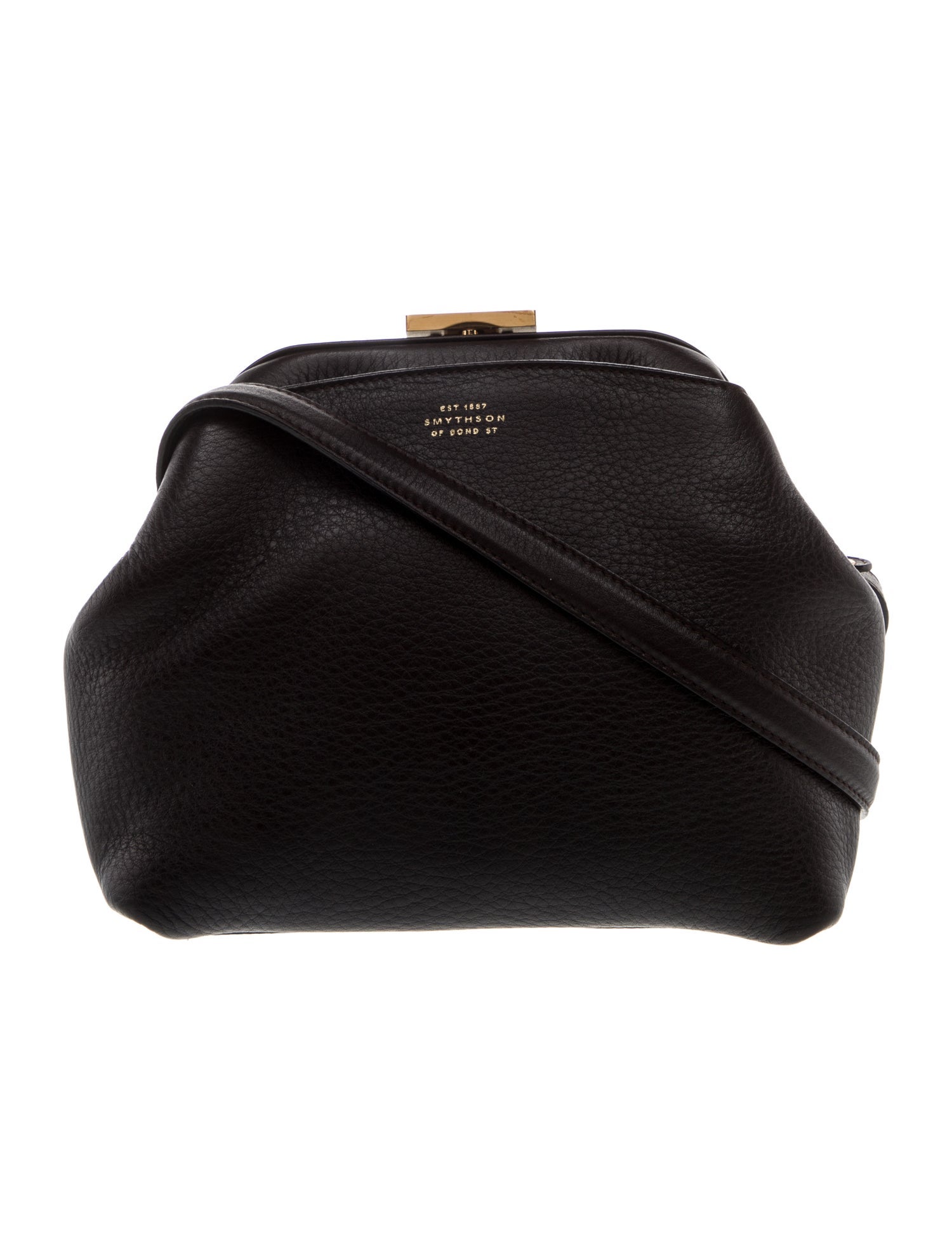 Smythson Leather Shoulder Bag