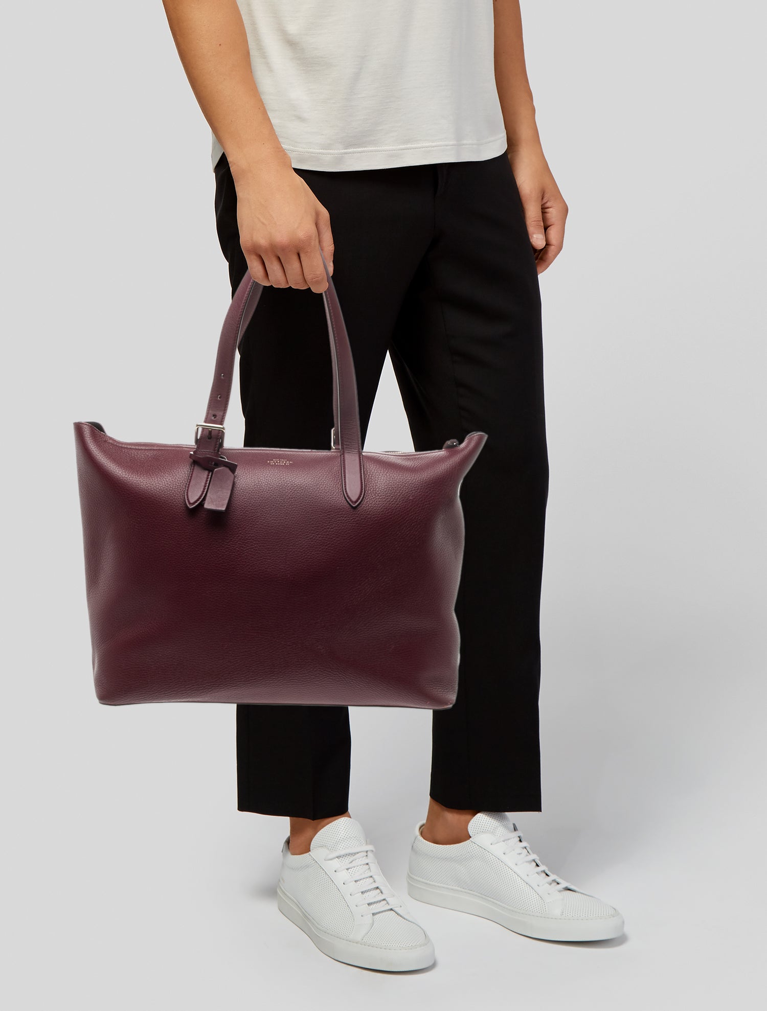 Smythson Leather Tote