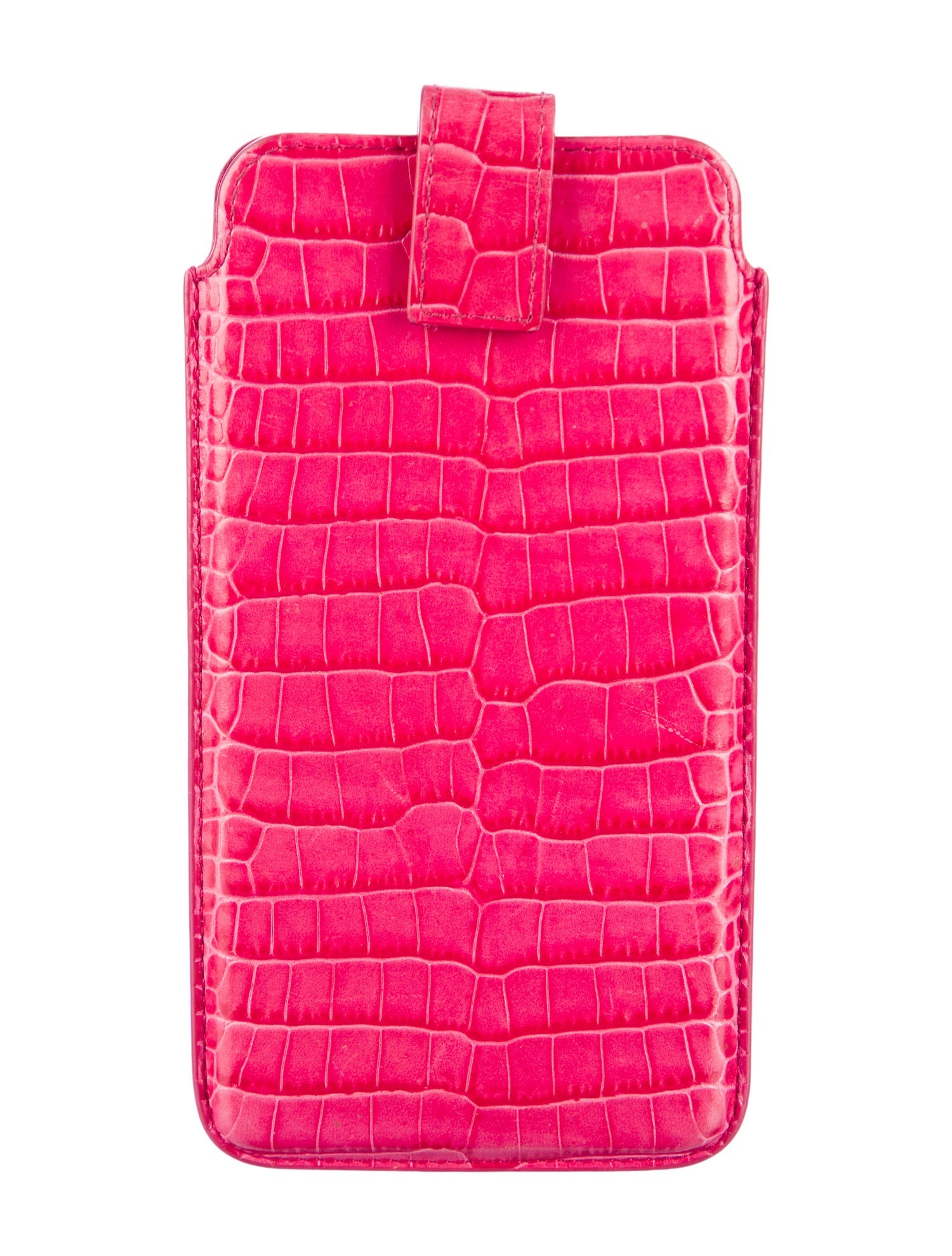 Smythson Crocodile Travel Accessory