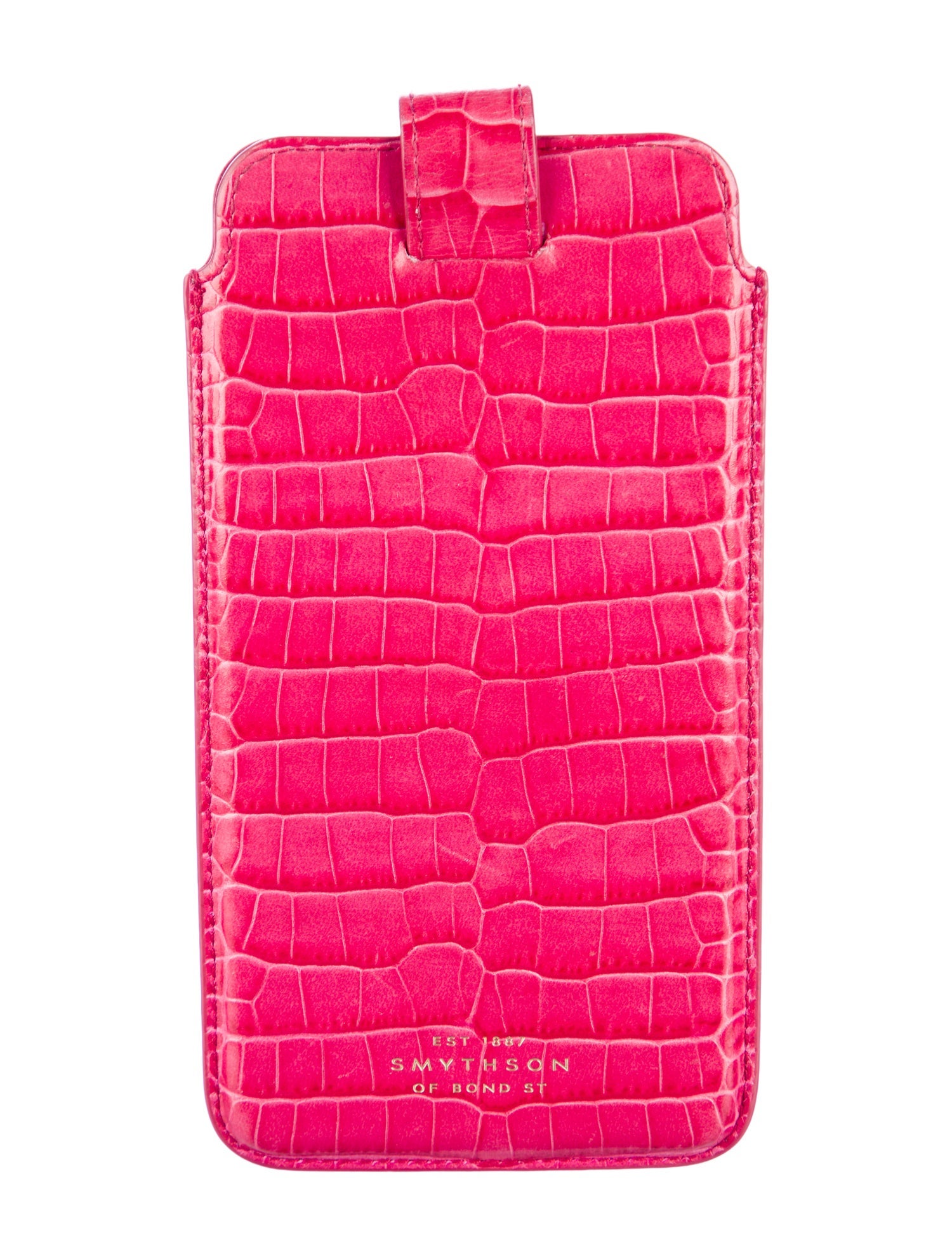 Smythson Crocodile Travel Accessory