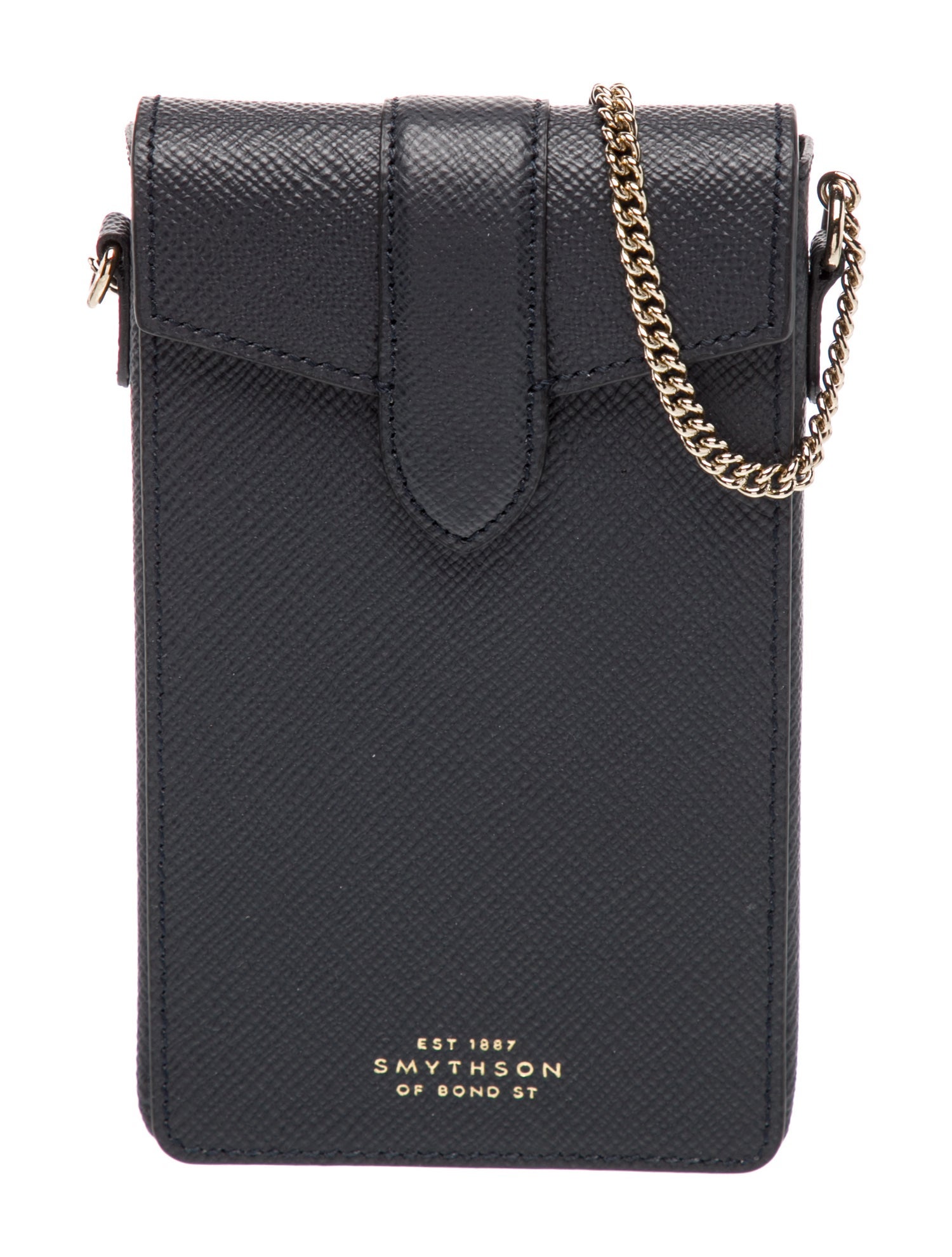Smythson Leather Crossbody Bag