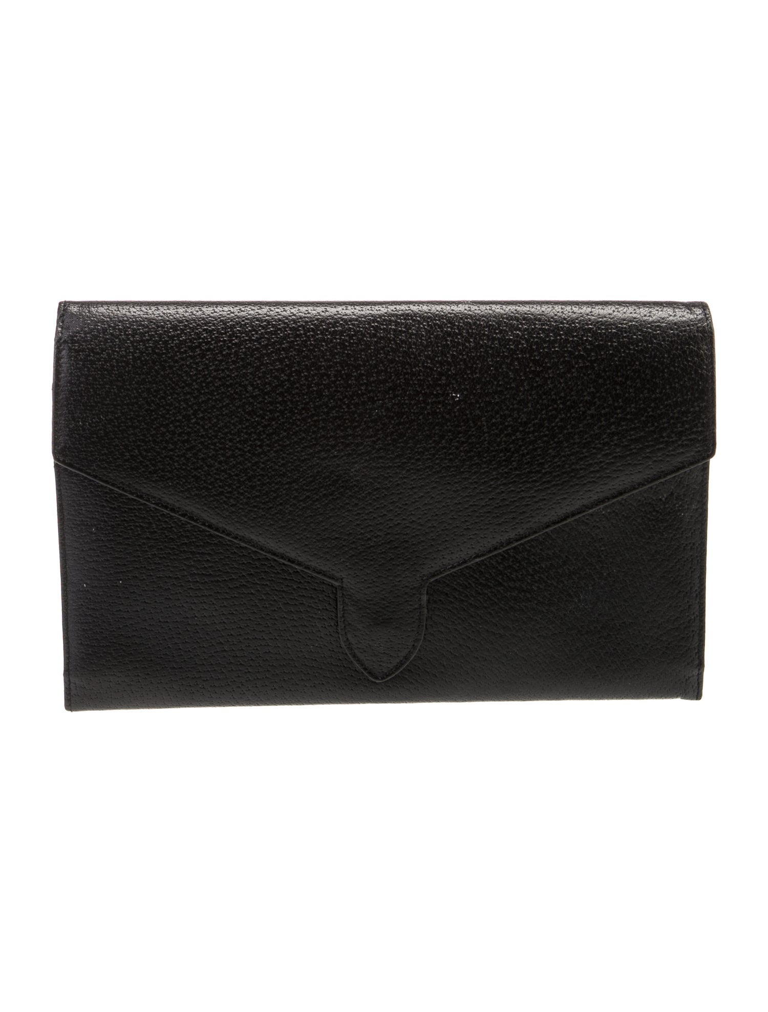 Smythson Leather Clutch